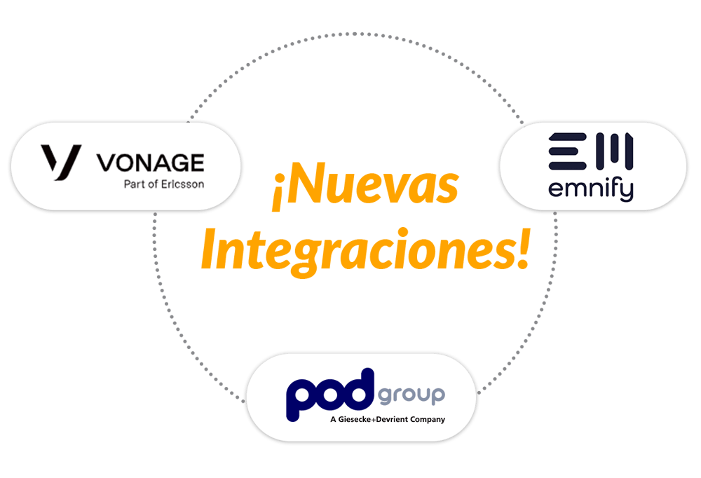 Nuevas integraciones